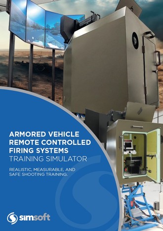 Armored Vehicle Remote Controlled Firing Systems Training Simulator-Tower Simulator