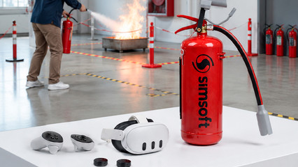 Simsoft FIREVR Yangın Söndürme Eğitim Simülatörü