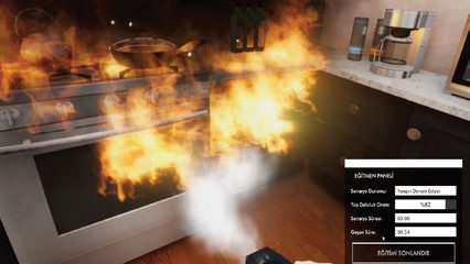 Simsoft FIREVR Yangın Söndürme Eğitim Simülatörü