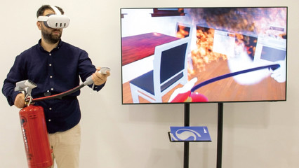 Simsoft FIREVR Yangın Söndürme Eğitim Simülatörü